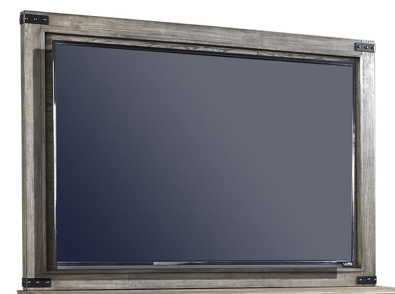Aspenhome Tucker TV Frame with TV Mount in Stone - Furniture City (CA)l
