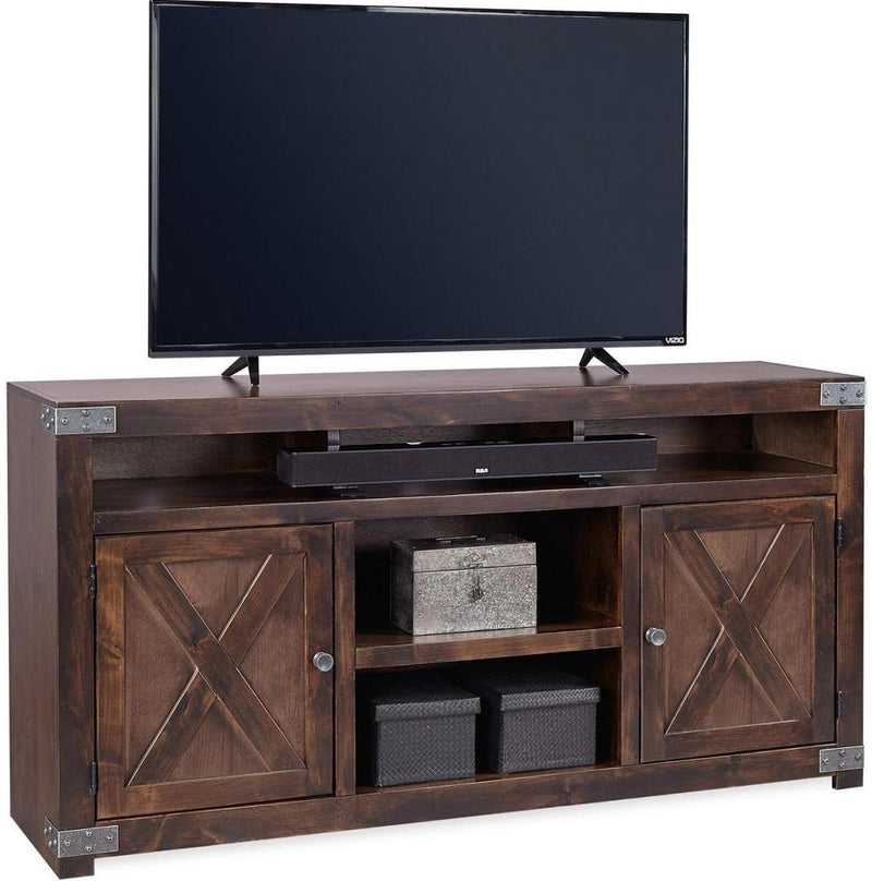 Aspenhome Urban Farmhouse 65" Console in Tobacco - Furniture City (CA)l