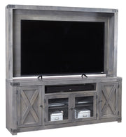 Aspenhome Urban Farmhouse 72" Hutch in Grey - Furniture City (CA)l