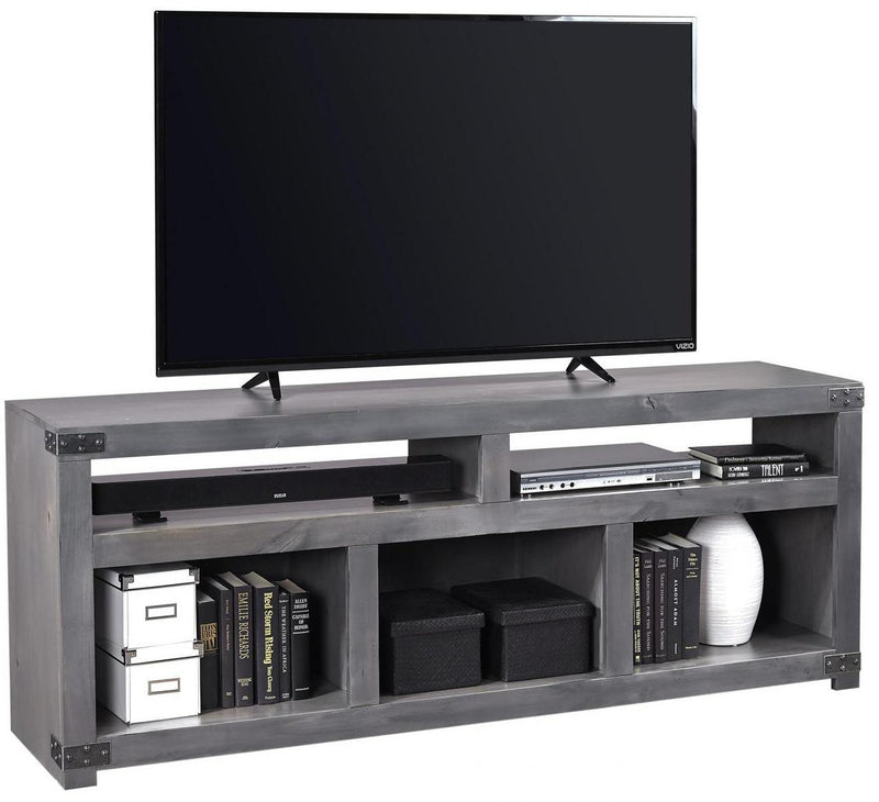 Aspenhome Urban Farmhouse 72" Open Console in Fruitwood - Furniture City (CA)l