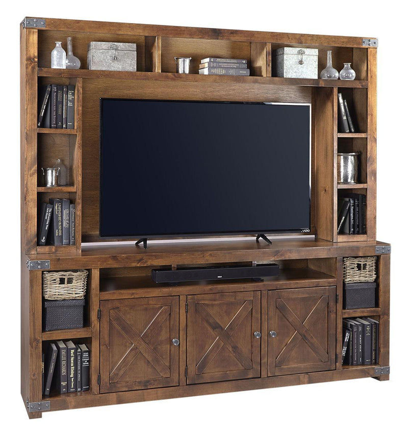 Aspenhome Urban Farmhouse 84" Hutch in Fruitwood - Furniture City (CA)l