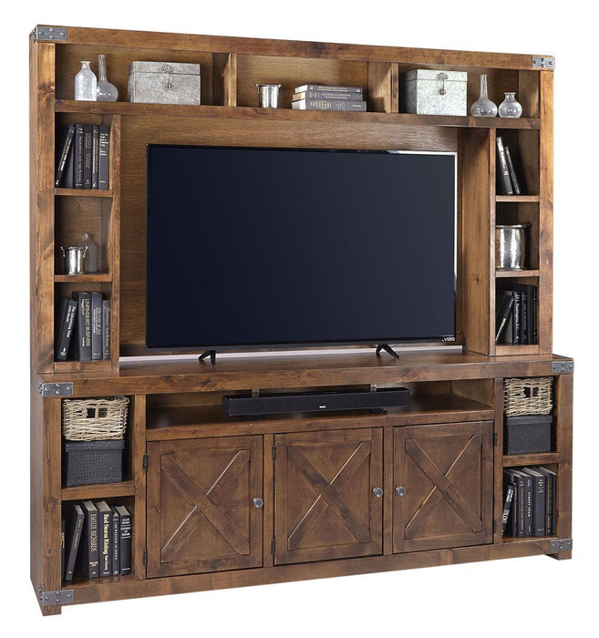 Aspenhome Urban Farmhouse 84" Hutch in Fruitwood