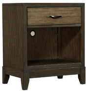 Aspenhome Westlake 1 Drawer Nightstand in Portobello - Furniture City (CA)l