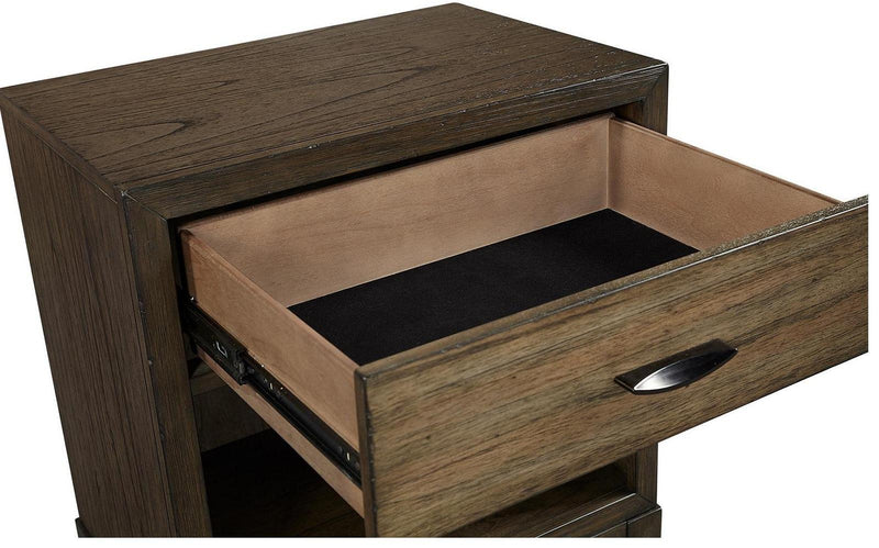 Aspenhome Westlake 1 Drawer Nightstand in Portobello - Furniture City (CA)l