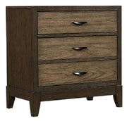 Aspenhome Westlake 3 Drawer Nightstand in Portobello - Furniture City (CA)l