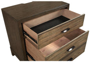 Aspenhome Westlake 3 Drawer Nightstand in Portobello - Furniture City (CA)l