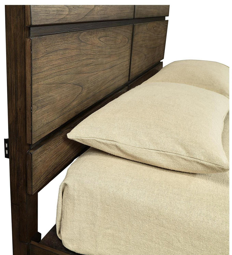 Aspenhome Westlake California King Sleigh Bed in Portobello - Furniture City (CA)l