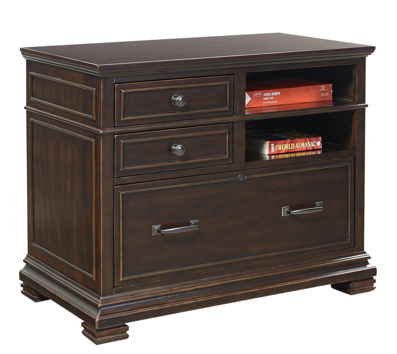 Aspenhome Weston Combo File in Brown - Furniture City (CA)l