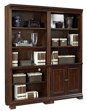 Aspenhome Weston Open Bookcase in Brown - Furniture City (CA)l