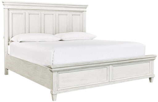 Aspenhome Caraway Queen Panel Bed in Aged Ivory image