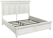 Aspenhome Caraway California King Panel Bed in Aged Ivory - Furniture City (CA)l