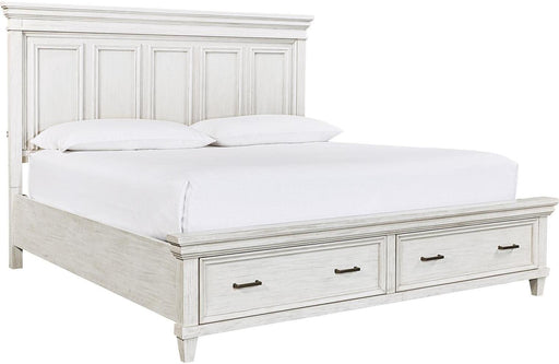 Aspenhome Caraway California King Storage Bed in Aged Ivory image