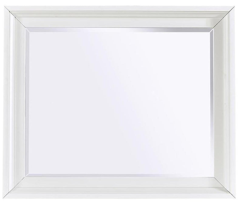 Aspenhome Cambridge Mirror in White - Furniture City (CA)l