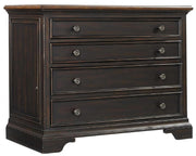 Aspenhome Hampton Combo File in Black Cherry - Furniture City (CA)l