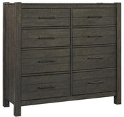 Aspenhome Mill Creek 8 Drawer Tall Chesser in Carob - Furniture City (CA)l