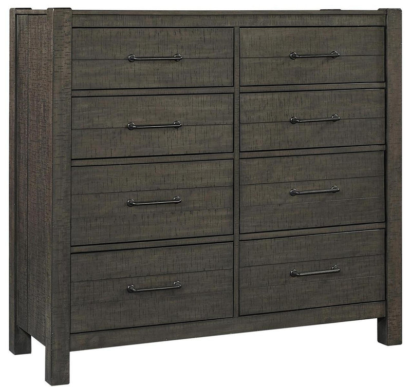 Aspenhome Mill Creek 8 Drawer Tall Chesser in Carob - Furniture City (CA)l