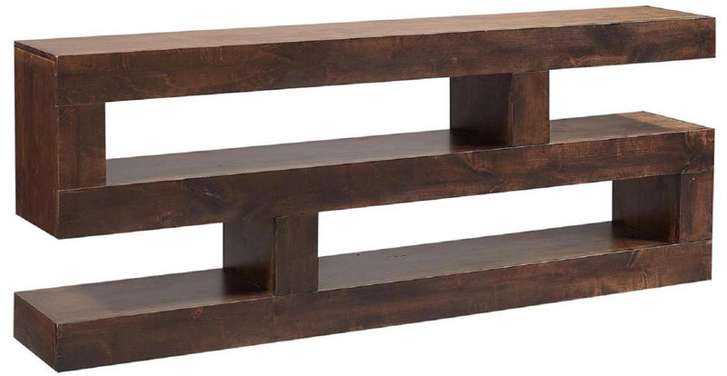 Aspenhome Nova Alder 74" S Console Table in Tobacco - Furniture City (CA)l