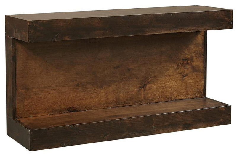 Aspenhome Nova Alder Sofa Table in Tobacco - Furniture City (CA)l