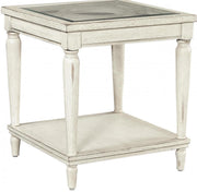 Aspenhome Radius End Table in White - Furniture City (CA)l