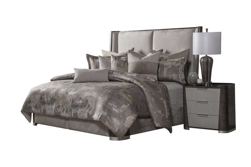 Aubrey 9-Piece Queen Comforter Set - Patina