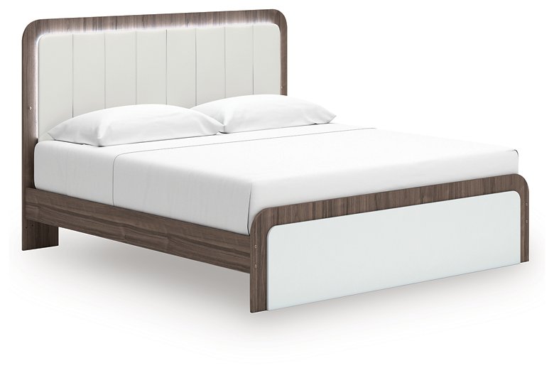 Kendanport Upholstered Bed - Furniture City (CA)l