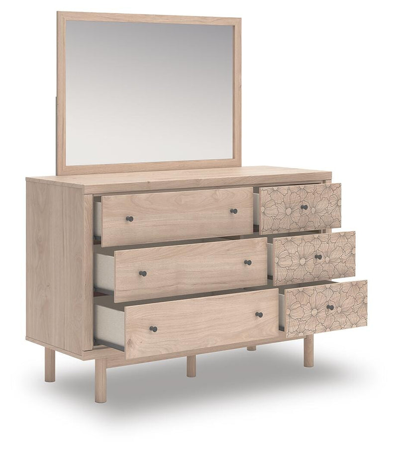 arloster-full-upholstered-panel-bed-dresser-and-mirror-4