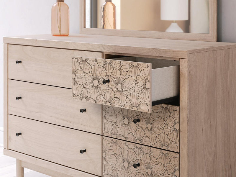 arloster-full-upholstered-panel-bed-dresser-and-mirror-16