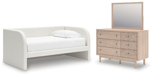 arloster-twin-upholstered-day-bed-dresser-and-mirror-1