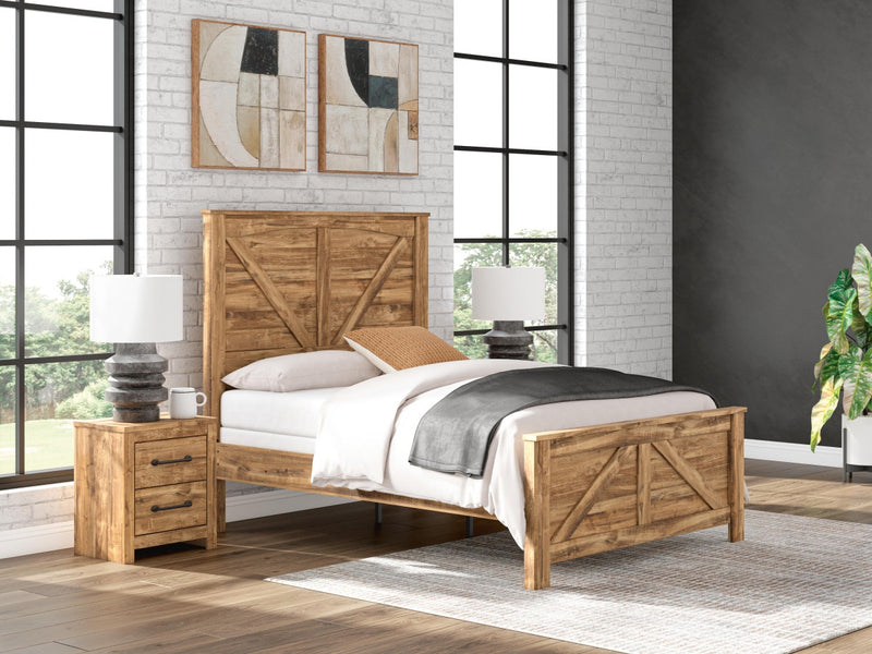 maystonna-queen-crossbuck-panel-bed-2