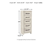 Cambeck Narrow Chest of Drawers - Furniture City (CA)l