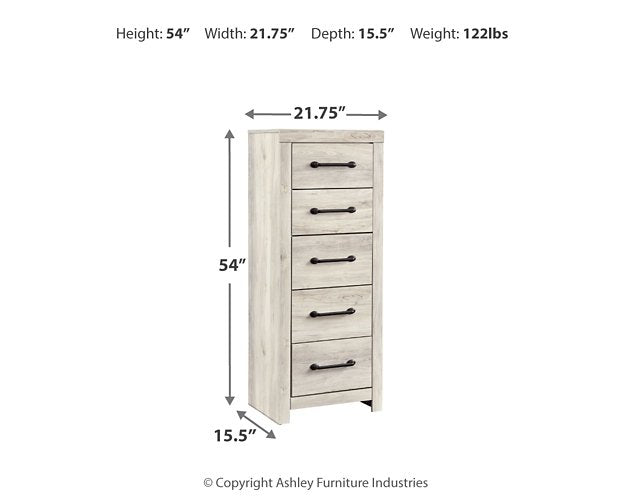 Cambeck Narrow Chest of Drawers - Furniture City (CA)l