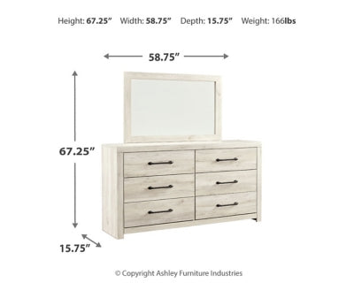 Cambeck Dresser and Mirror - Furniture City (CA)l