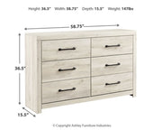Cambeck Dresser and Mirror - Furniture City (CA)l