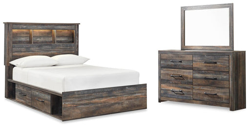drystan-full-panel-bookcase-bed-with-storage-dresser-and-mirror-1