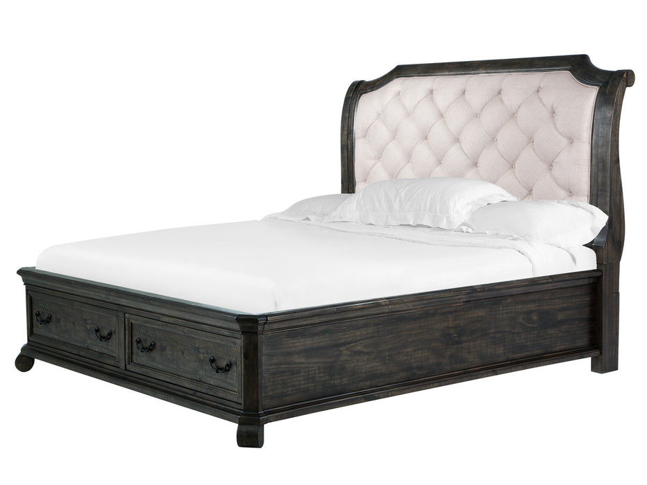 Bellamy Complete Queen Sleigh Storage Bed