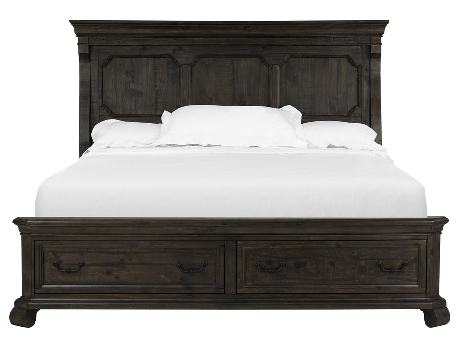 Bellamy Complete Queen Panel Storage Bed
