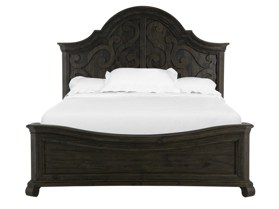 Bellamy Complete Queen Shaped Panel Bed