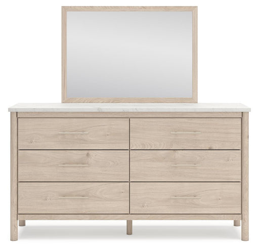 cadmori-full-upholstered-panel-bed-dresser-and-mirror-2