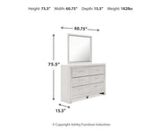 Altyra Dresser and Mirror - Furniture City (CA)l