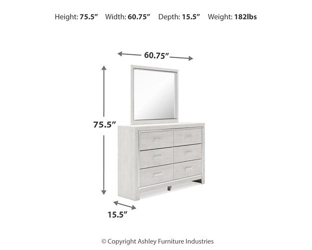 Altyra Dresser and Mirror - Furniture City (CA)l