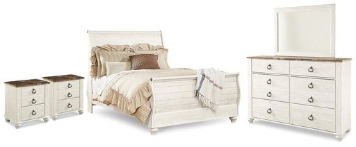 willowton-queen-panel-bed-dresser-mirror-and-2-nightstands-1