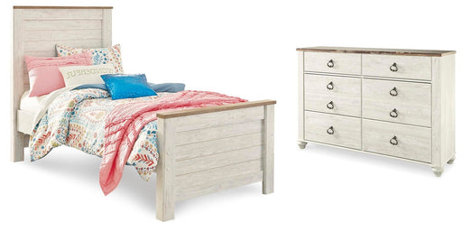 willowton-twin-panel-bed-and-dresser-1