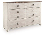 willowton-queen-sleigh-bed-dresser-and-chest-3