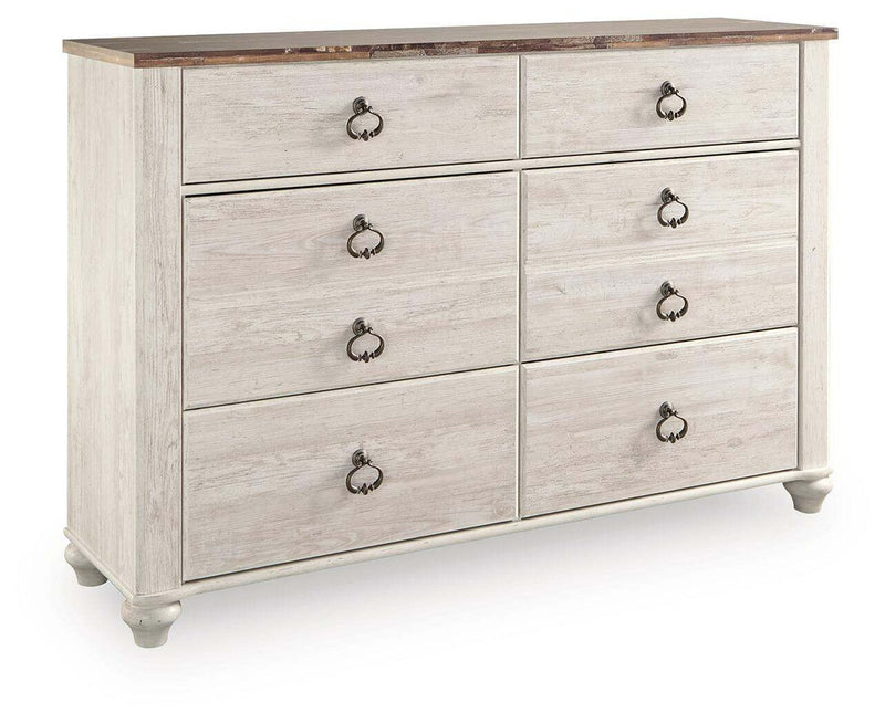 willowton-queen-sleigh-bed-dresser-and-chest-3
