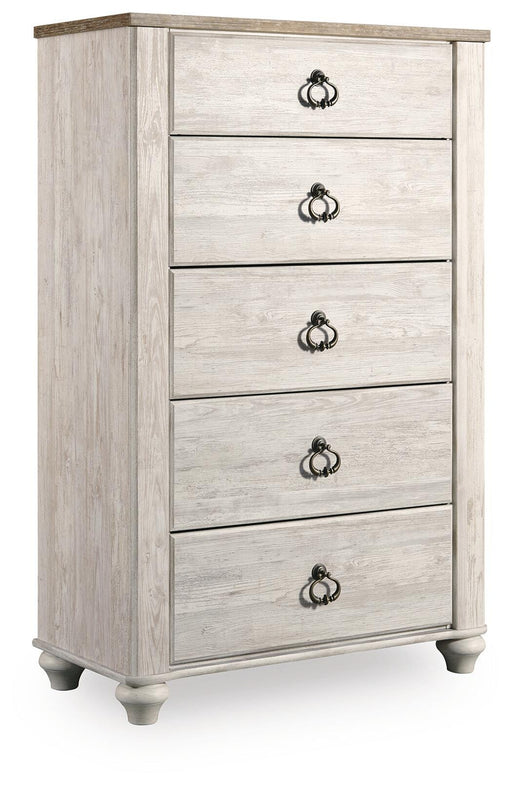 willowton-queen-sleigh-bed-chest-and-nightstand-2