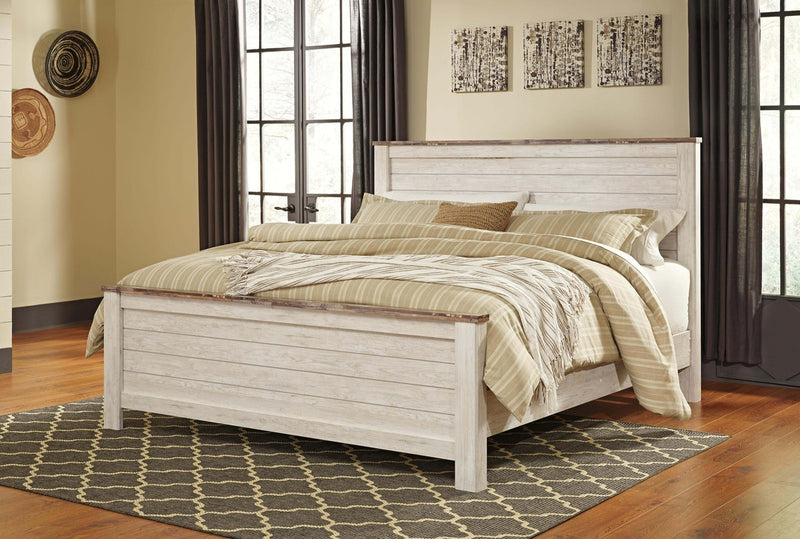 willowton-king-panel-bed-dresser-mirror-chest-and-nightstand-11