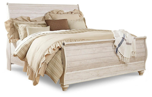 willowton-king-sleigh-bed-dresser-mirror-chest-and-2-nightstands-2