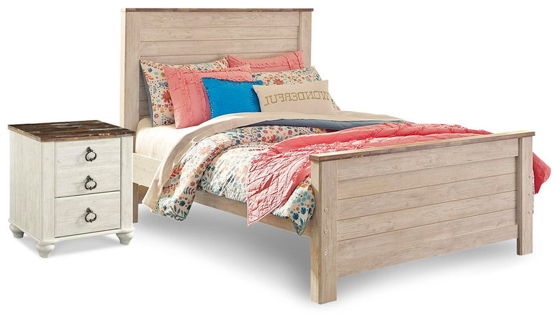 willowton-full-panel-bed-and-nightstand-1