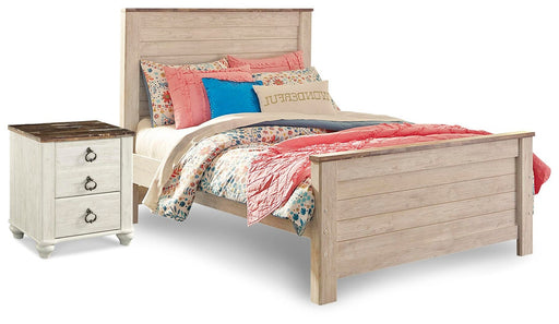 willowton-full-panel-bed-and-nightstand-1