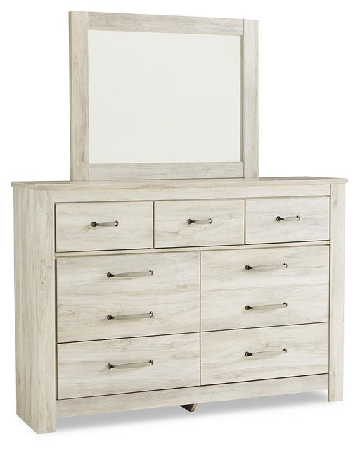 bellaby-king-crossbuck-panel-bed-dresser-mirror-and-nightstand-2